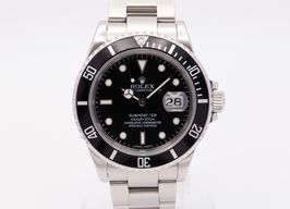 Rolex Submariner Date 16610 (2001) - Black dial 40 mm Steel case