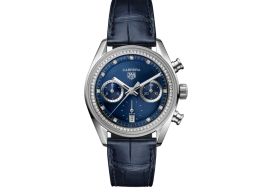 TAG Heuer Carrera CBS2214.FC6567 (2025) - Blauw wijzerplaat 39mm Staal