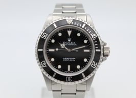 Rolex Submariner No Date 14060M (2001) - Zwart wijzerplaat 40mm Staal