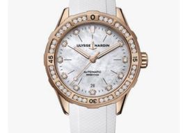 Ulysse Nardin Diver 8162-182B1-0A/3A (2024) - Pearl dial Unknown Gold/Steel case