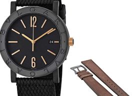 Bulgari Solotempo 102929 (2023) - Black dial 41 mm Steel case