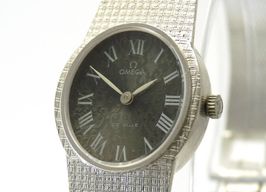 Omega De Ville Ladies (Unknown (random serial)) - Black dial 36 mm White Gold case