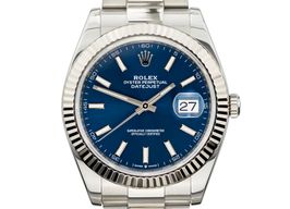 Rolex Datejust 41 126334 (2019) - Blue dial 41 mm Steel case