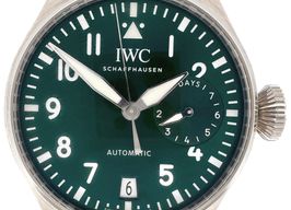 IWC Big Pilot IW501015 (2024) - Groen wijzerplaat 46mm Staal