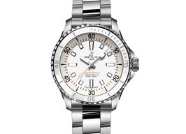 Breitling Superocean 36 A17377211A1A1 (2022) - Wit wijzerplaat 36mm Staal