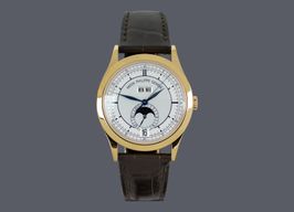 Patek Philippe Annual Calendar 5396R-001 (2007) - Wit wijzerplaat 39mm Roségoud