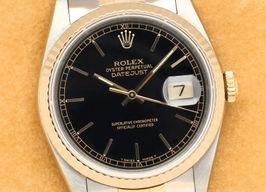 Rolex Datejust 36 16233 (1994) - Black dial 36 mm Gold/Steel case