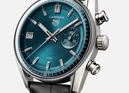 TAG Heuer Carrera CBS2211.FC6545 (2024) - Green dial 39 mm Steel case