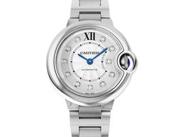 Cartier Ballon Bleu 33mm W4BB0021 (2024) - Zilver wijzerplaat 33mm Staal