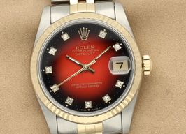 Rolex Datejust 31 68273 (1993) - Red dial 31 mm Gold/Steel case