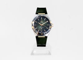 Omega Constellation 131.23.41.21.10.001 (2024) - Green dial 41 mm Gold/Steel case