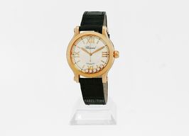 Chopard Happy Sport 275378-5001 (2024) - Silver dial 33 mm Rose Gold case