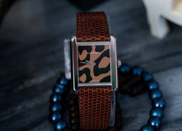 Cartier Tank Solo W5200015 (Unknown (random serial)) - Brown dial 31 mm Steel case