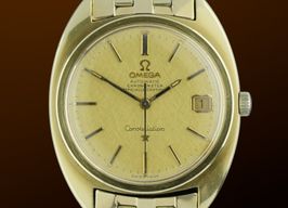 Omega Constellation 168.017 (1970) - Gold dial 35 mm Gold/Steel case