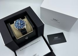 IWC Pilot Chronograph IW388101 (2023) - Blauw wijzerplaat 41mm Staal