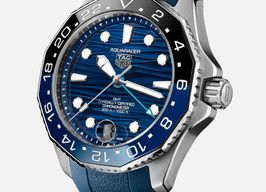 TAG Heuer Aquaracer 300M WBP5114.FT6259 (2024) - Blauw wijzerplaat 42mm Staal