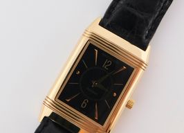 Jaeger-LeCoultre Reverso Classique 250.2.86 (1998) - Zwart wijzerplaat 23mm Roségoud