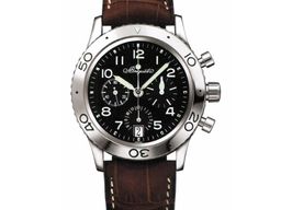 Breguet Type XX - XXI - XXII 3820ST/H2/9W6 (Onbekend (willekeurig serienummer)) - Zwart wijzerplaat Onbekend Staal