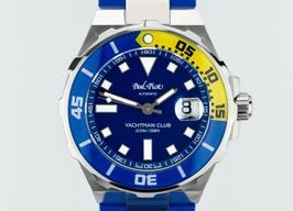 Paul Picot Yachtman P1251BJ.SG.2614CM010 (Onbekend (willekeurig serienummer)) - Blauw wijzerplaat 43mm Staal