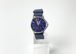 NOMOS Ahoi 528 (2024) - Blauw wijzerplaat 38mm Staal