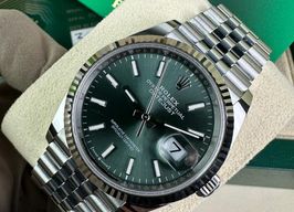 Rolex Datejust 36 126234 (2024) - Green dial 36 mm Steel case