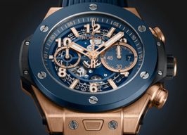 Hublot Big Bang Unico 421.OL.5180.RX (2023) - Transparant wijzerplaat 44mm Roségoud