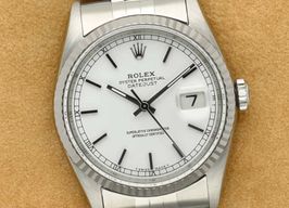 Rolex Datejust 36 16234 (1995) - White dial 36 mm Steel case