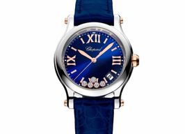 Chopard Happy Sport 278582-6012 (2025) - Blauw wijzerplaat 36mm Staal