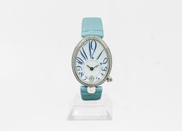 Breguet Reine de Naples 8918BB/28/964/D00D (2024) - Zilver wijzerplaat 28mm Witgoud