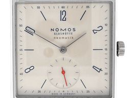 NOMOS Tetra Neomatik 421.S1 (2022) - White dial 33 mm Steel case
