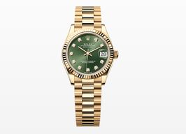 Rolex Datejust 31 278278 (2024) - Groen wijzerplaat 37mm Geelgoud