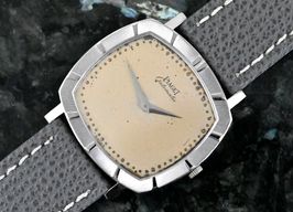 Piaget Vintage 12423 (1970) - Champagne wijzerplaat 32mm Witgoud