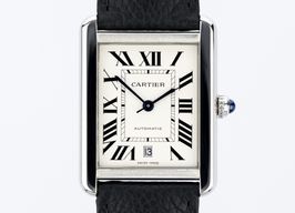 Cartier Tank Solo WSTA0029 (2021) - Zilver wijzerplaat 31mm Staal