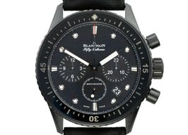 Blancpain Fifty Fathoms Bathyscaphe 5200-0130-B52A (2021) - Zwart wijzerplaat 43mm Keramiek