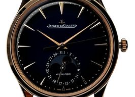 Jaeger-LeCoultre Master Ultra Thin Moon Q1362580 (2024) - Blue dial 39 mm Red Gold case