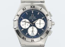 Omega Constellation 1542.40.00 (Onbekend (willekeurig serienummer)) - Blauw wijzerplaat 39mm Staal