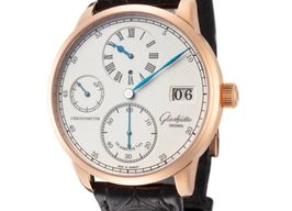 Glashütte Original Senator Chronometer Regulator 1-58-04-04-05-04 (2023) - Zilver wijzerplaat 42mm Roodgoud