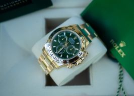 Rolex Daytona 116508 (2019) - Green dial 40 mm Yellow Gold case