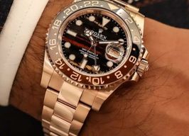 Rolex GMT-Master II 126715CHNR (2025) - Zwart wijzerplaat 40mm Roségoud