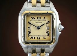 Cartier Panthère 166921 (1990) - Champagne dial 22 mm Gold/Steel case
