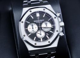 Audemars Piguet Royal Oak Chronograph 26331ST.OO.1220ST.02 (2021) - Zwart wijzerplaat 41mm Staal