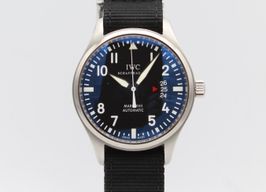 IWC Pilot Mark IW326504 (2013) - Zwart wijzerplaat 41mm Staal