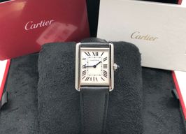 Cartier Tank WSTA0041 (2023) - Zilver wijzerplaat 34mm Staal