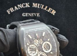 Franck Muller Vanguard V 45 CC GD SQT TT NR BR NR (2022) - Black dial 40 mm Steel case
