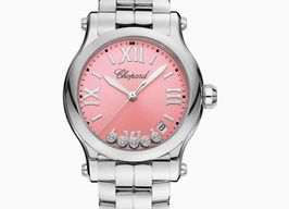 Chopard Happy Sport 278582-3009 (2025) - Roze wijzerplaat 36mm Staal