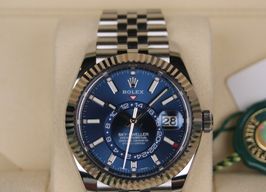 Rolex Sky-Dweller 326934 (2022) - Blauw wijzerplaat 42mm Staal