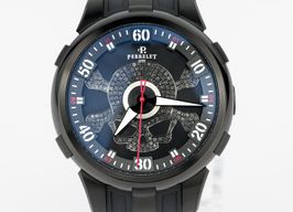 Perrelet Turbine XL A4032/1 (Unknown (random serial)) - Black dial 48 mm Steel case