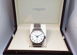 Longines Record L2.821.4.11.6 (2021) - White dial 40 mm Steel case