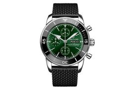 Breitling Superocean Heritage A13313121L1S1 (2024) - Groen wijzerplaat 44mm Staal