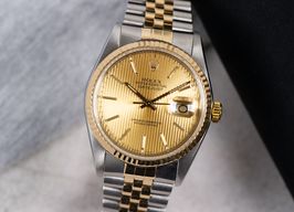 Rolex Datejust 36 16233 (1989) - Champagne dial 36 mm Gold/Steel case